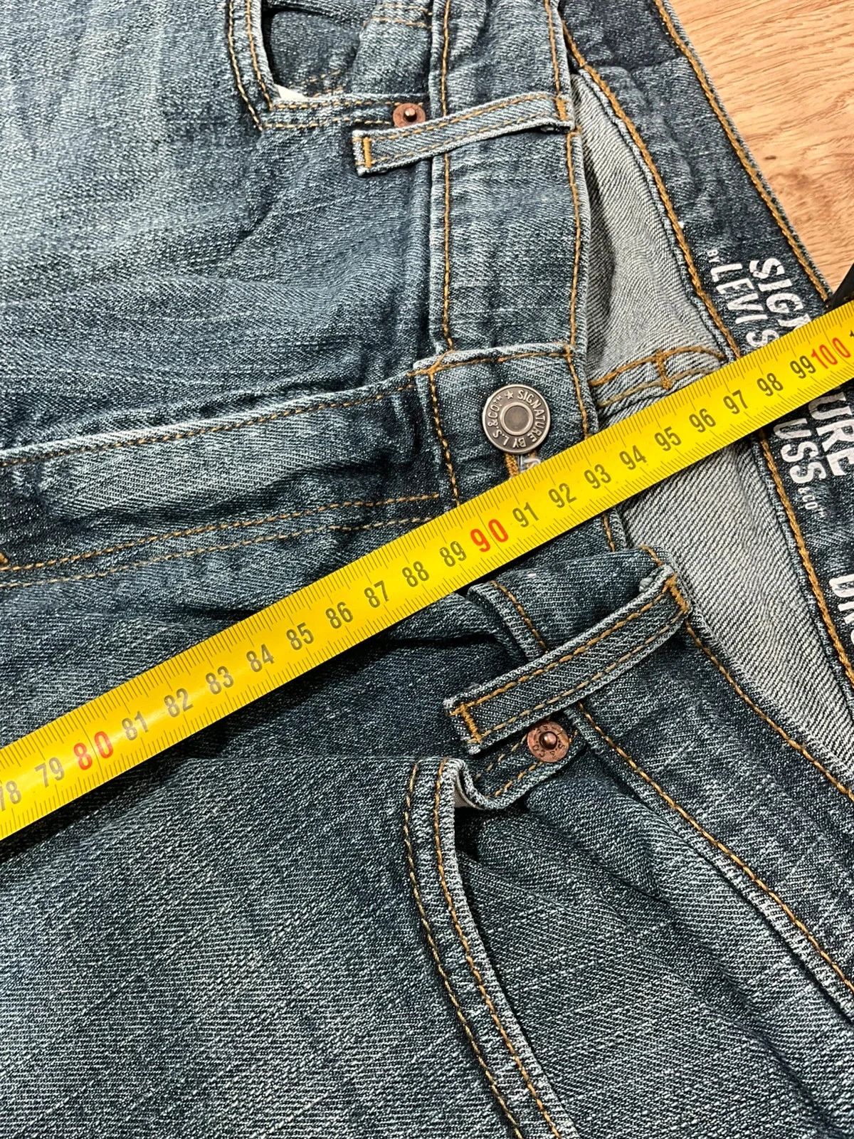 Jean Levi's  Straight W34 L30 Vintage Bleu Délavé Lvh 168 – photo 14